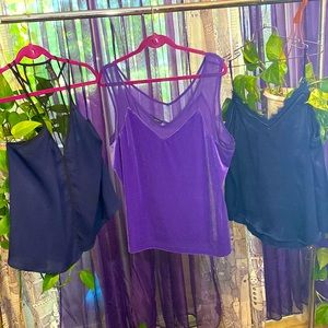 Lot of 3 delicate tops. Size XL